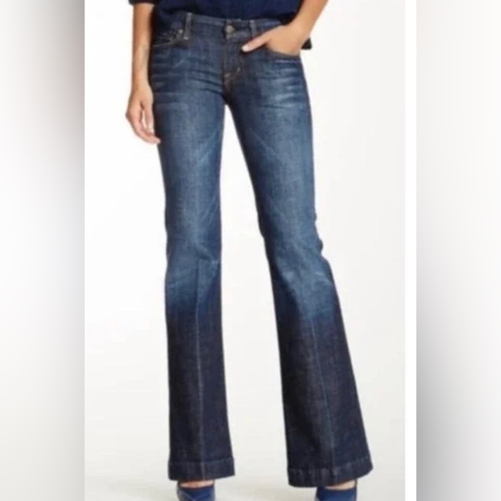 Citizens Of Humanity Jeans Faye # 003 Stretch Low Waist Full Leg